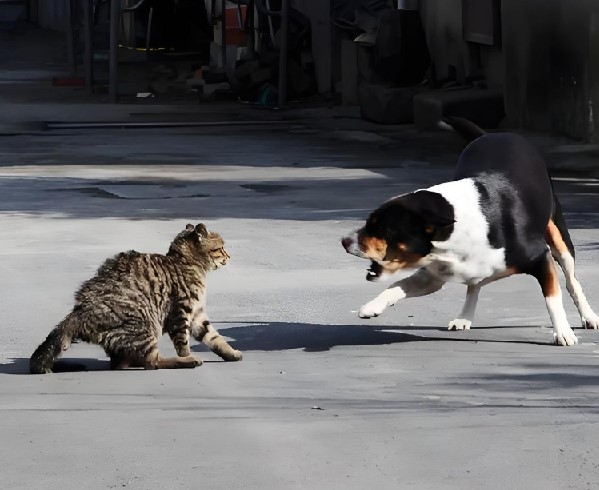 被猫狗追杀的怪梦